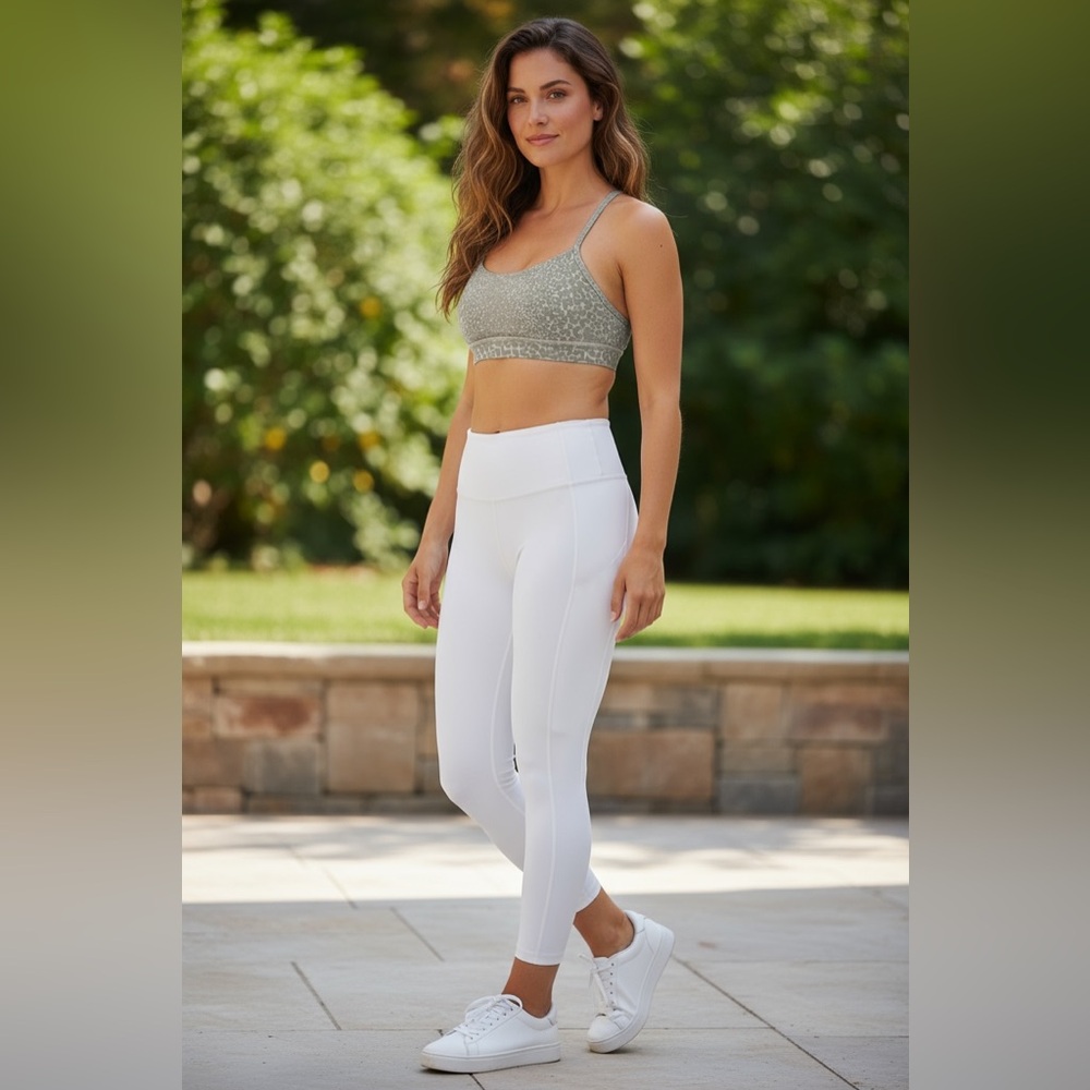 Lululemon Leopard Print Sports Bra